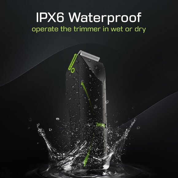 Men’s Electric Body Hair Trimmer – Waterproof Groin & Ball Groomer, Cordless Rec - Picture 5 of 7